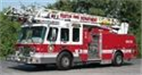 Fire Truck with a ladder