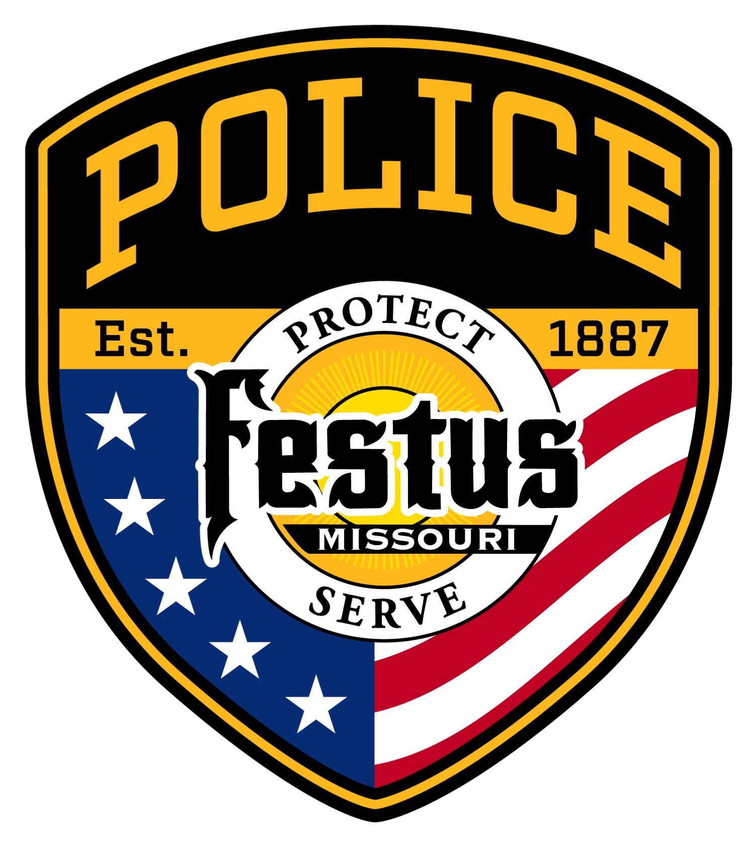 Festus Police Department Patch proof_C