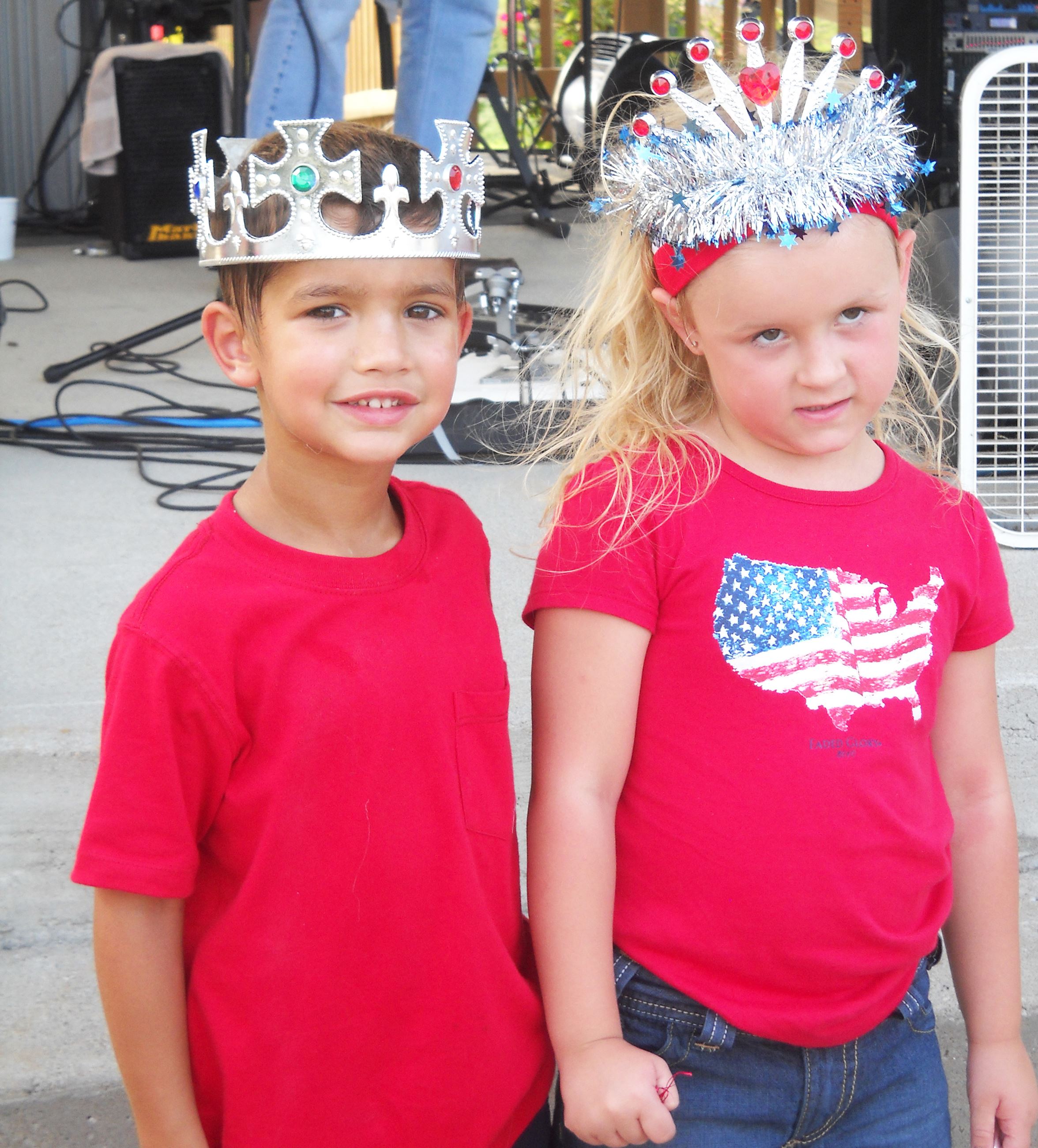 Winners Gavin Theodoro and Miranda Roll