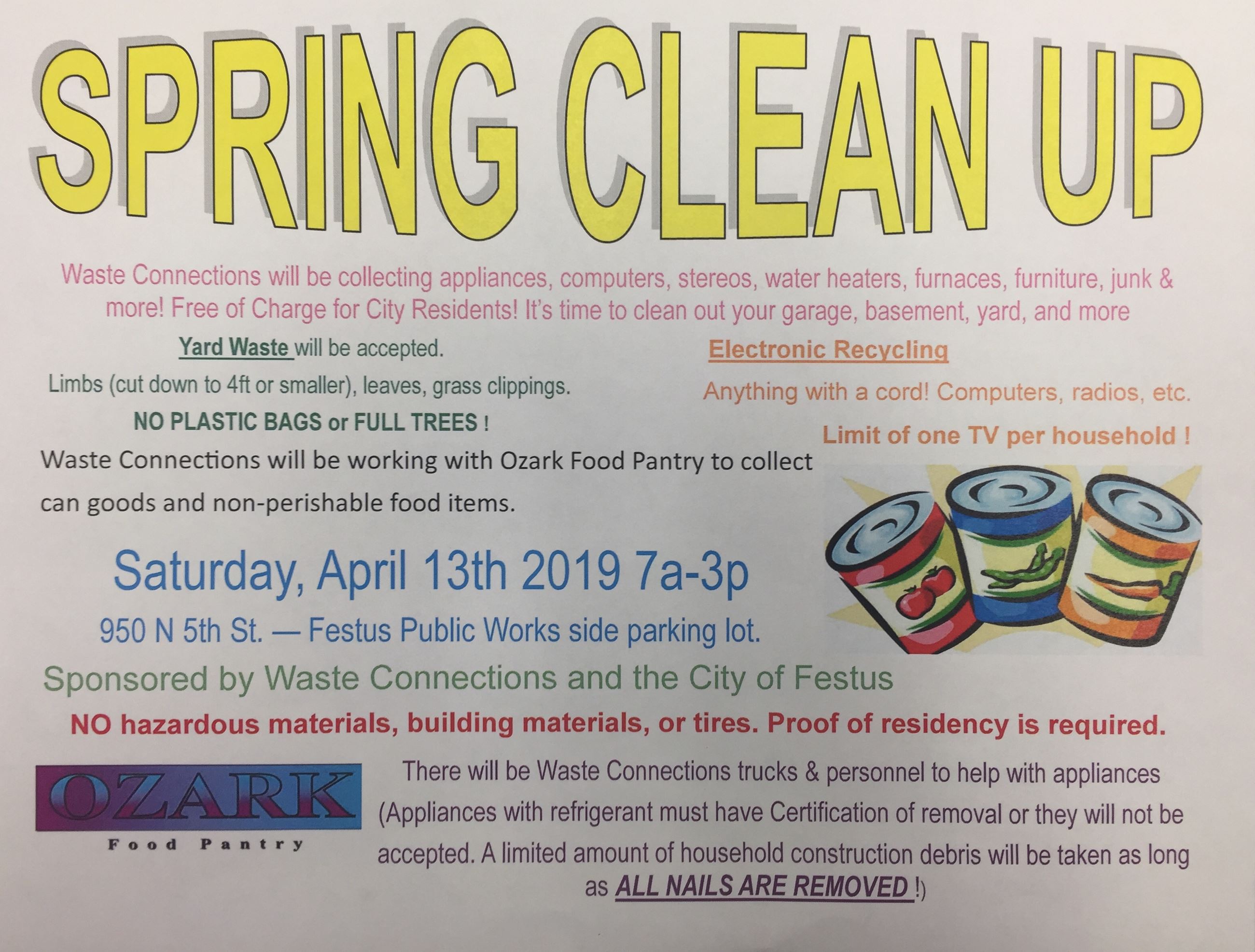 spring clean up city